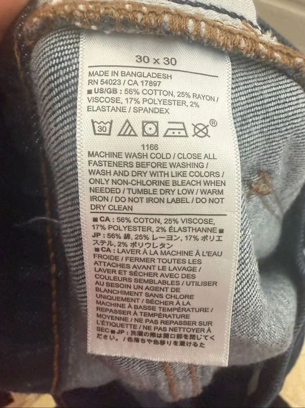Banana Republic Men’s Traveler Jeans 30x30 Slim Indigo Wash Workwear Business Ca